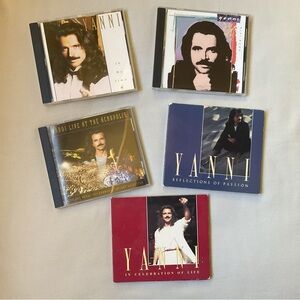Lot Of 5 YANNI CDs